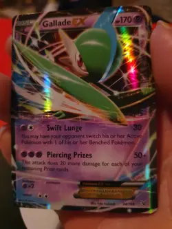 Pokemon Gallade Ex Half Art Roaring Skies 34/108 - Image 1