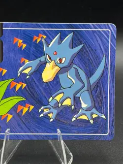 Golduck vs Oddish No. 055 Topsun Top sun Anime Battle Pokemon Japanese - Image 3