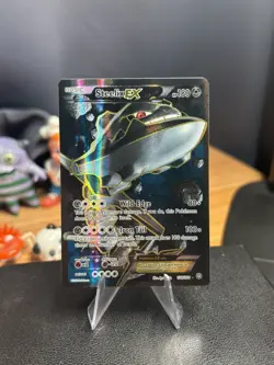 POKEMON XY STEAM SIEGE STEELIX EX 108/114 FULL ART ULTRA RARE HOLO NEAR MINT - Image 1