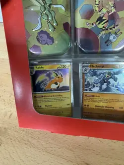 Pokemon Scarlet & Violet 151 Mini Tin 4-Pack Sam’s Club Empty W Promos W Gengar - Image 5