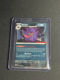 Pokemon TCG Gengar GameStop Promo 2026 Sealed Near Mint 🌀SWIRL🌀 - Image 1
