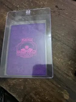Pokemon TCG Mew VMAX 114/264 Ultra Rare Fusion Strike World Championships 2023 - Image 2
