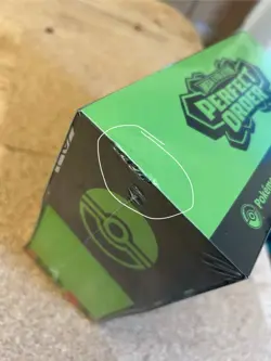 Pokemon TCG Perfect Order Pokemon Center ETB - Rip to top edge (in photo) - Image 1