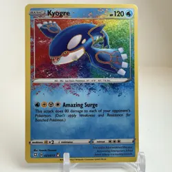 Pokemon TCG Kyogre Shining Fates 021/072 Holo Amazing Rare NM - Image 1