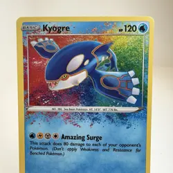 Pokemon TCG Kyogre Shining Fates 021/072 Holo Amazing Rare NM - Image 3