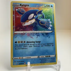 Pokemon TCG Kyogre Shining Fates 021/072 Holo Amazing Rare NM - Image 4