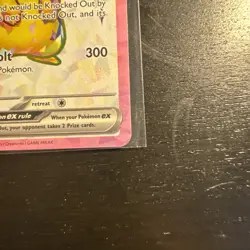 Pokemon TCG Pikachu EX 219/191 - Ultra Rare - Surging Sparks - NM - Image 4
