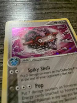 2005 Pokemon Ex Unseen Forces #6 Forretress - Holo- NM - Image 4