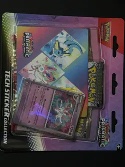 Pokemon TCG Prismatic Evolutions Tech Sticker Collection Set Lot Of 3 Sealed New - Image 3