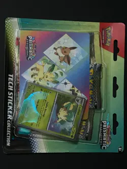 Pokemon TCG Prismatic Evolutions Tech Sticker Collection Set Lot Of 3 Sealed New - Image 4