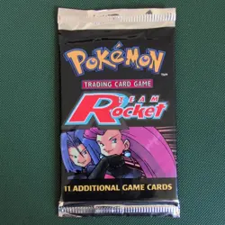 Pokemon Team Rocket Booster Pack Sealed WOTC 2000 - Image 1