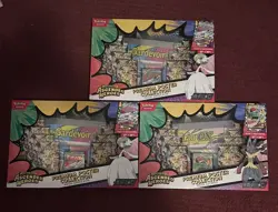 Lot of 3 Pokemon TCG Ascended Heroes Premium Poster Collection Box Sealed - Image 1