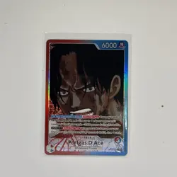 Portgas D Ace OP13-002 Alt Art Leader Carrying On His Will One Piece TCG AA - Image 1