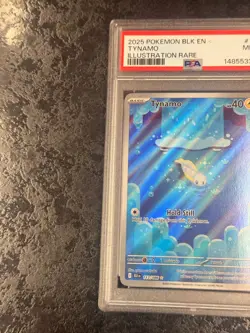 2025 POKEMON BLACK BOLT EN TYNAMO ILLUSTRATION RARE #113 MINT 💎 PSA 9 - Image 3