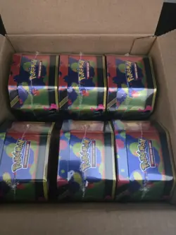 Pokemon Mega Charizard EX Tins X6 New Sealed - Image 2