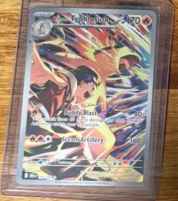 Pokemon Ethan's Typhlosion 190/182 Destined Rivals Illustration Rare Full Art H… - Image 1