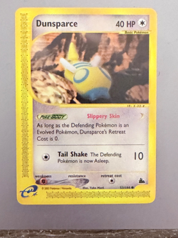 2003 Pokemon Dunsparce 53/144 Skyridge Regular EX-MT Never Played - Image 1