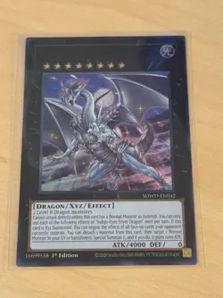(misprint) Indigo-Eyes Silver Dragon SDWD-EN032 (NM) Ultra Rare 1st Ed. YuGiOh! - Image 1