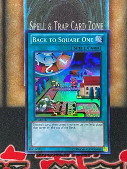 Yugioh Back To Square One BPW2-EN072 Super Rare 1st Ed NM - Image 1