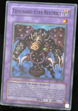 Yu-Gi-Oh! Thousand-Eyes Restrict DL1-001 Super Rare [GD-EX] | EN 2003 - Image 3