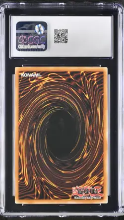 Yugioh CGC 9 Blue-Eyes White Dragon Quarter Cen RA03-EN079 Platinum Secret Rare - Image 2