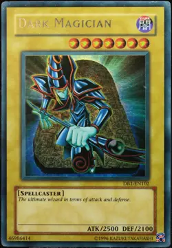 Yu-Gi-Oh! Dark Magician DB1-EN102 Ultra Rare [PL] Dark Beginning 1 OG | EN 2005 - Image 1