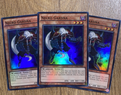 3x Necro Gardna | Full Playset | THSF-EN034 | Super Rare | 1st Ed | YuGiOh | NM - Image 1