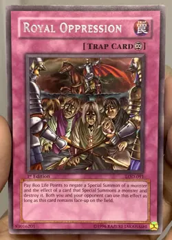 Yugioh Vintage 2003 Royal Oppression LOD-091 Rare 1st Ed NM w/Tracking - Image 1