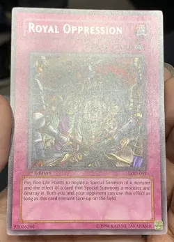 Yugioh Vintage 2003 Royal Oppression LOD-091 Rare 1st Ed NM w/Tracking - Image 5