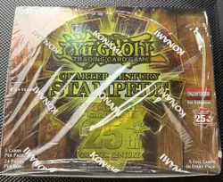 Konami Yu-Gi-Oh! Quarter Century Stampede 1st Edition English Box 24 Packs 2024 - Image 1