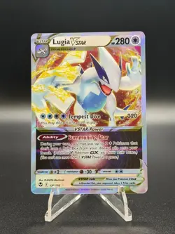 Pokemon TCG: Lugia VSTAR 139/195 - SWSH Silver Tempest - NM - Image 1