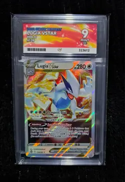 Pokemon TCG Lugia VSTAR Silver Tempest 139/195 Ace Grading 9 Mint - Image 1