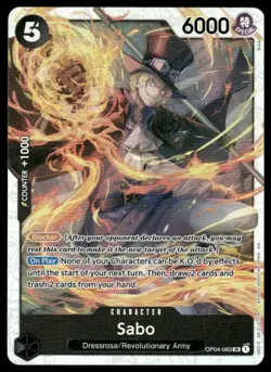 Kingdoms of Intrigue #OP04-083 Sabo - Image 1
