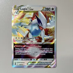 Pokemon TCG - Lugia Vstar 139/195 - Silver Tempest - Ultra Rare - NM - Image 1