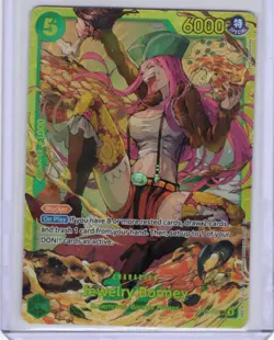 (ENGLISH) Jewelry Bonney OP12-118 SEC Secret Rare Character Card - Image 1