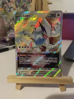 Pokemon TCG Lugia VSTAR Silver Tempest 139/195 Holo Ultra Rare Near Mint - Image 1
