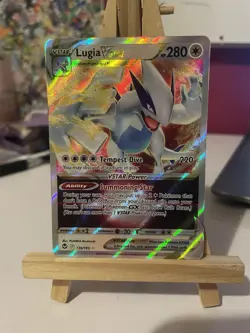 Pokemon TCG Lugia VSTAR Silver Tempest 139/195 Holo Ultra Rare Near Mint - Image 2