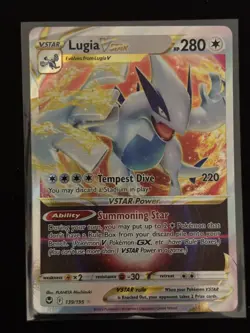 Lugia VSTAR #139/195 Silver Tempest Pokemon TCG NM - Image 1