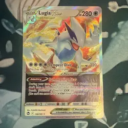Pokemon TCG Lugia VSTAR Silver Tempest 139/195 Holo Ultra Rare - Near Mint - Image 1