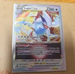 Pokemon Lugia VSTAR TCG Silver Tempest Holo Ultra Rare Card 139/195 - Image 1