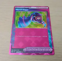 Pokemon Hero's Cape 152/162 Temporal Forces TCG Card - Image 2