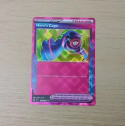 Pokemon Hero's Cape 152/162 Temporal Forces TCG Card - Image 3