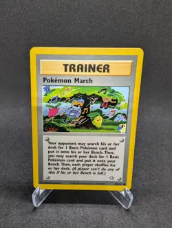 Pokemon March 102/111 Common Neo Genesis Unlimited Pokemon TCG Card WOTC LP+ - Image 1