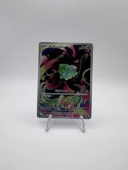 Pokemon Mega Evolution Bulbasaur Illustration Card 133/132 NM - Image 1