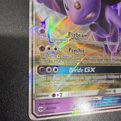 Pokemon TCG Espeon GX Holo Ultra Rare Card 2017 Sun & Moon Base Set 61/149 - Image 2
