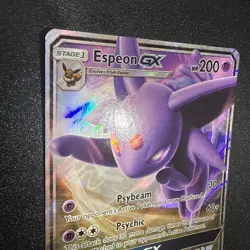 Pokemon TCG Espeon GX Holo Ultra Rare Card 2017 Sun & Moon Base Set 61/149 - Image 5