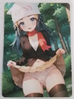 Dawn Pokemon Anime Doujin Waifu Card AGC CCG - Image 1