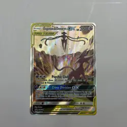 Espeon & Deoxys GX - SM240 - Pokemon Sun & Moon Promo Ultra Rare Card NM - Image 1