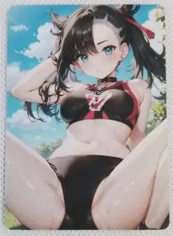 Marnie Pokemon Lewd Anime Doujin Waifu Card AGC CCG - Image 1
