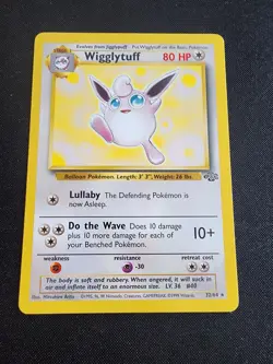 Wigglytuff 32/64 Jungle Non Holo Rare Pokemon card NM/LP - Image 2